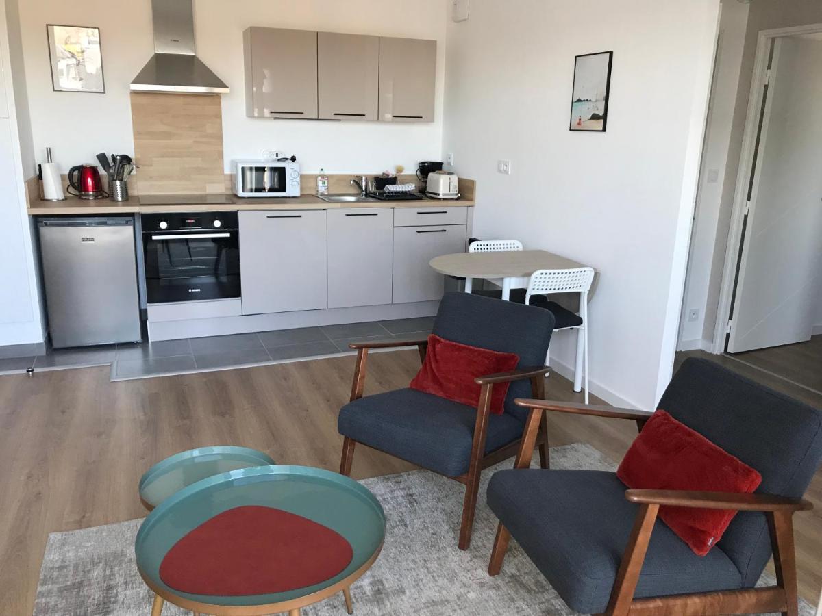 Appartement Neuf Et Bien Situe Avec Un Classement 圣马洛 外观 照片