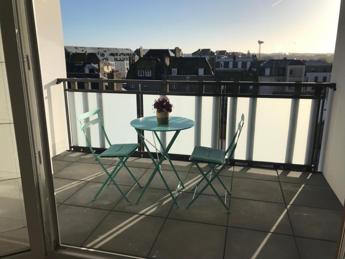 Appartement Neuf Et Bien Situe Avec Un Classement 圣马洛 外观 照片